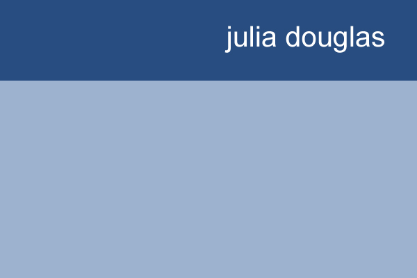 julia douglas artist, designer, maker, educator, technician