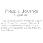 Press & Journal, August 2001