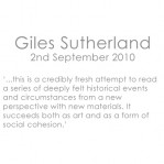 Review by Giles Sutherland